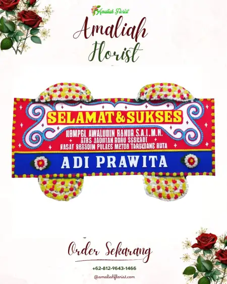 Papan Bunga Ucapan Selamat Sindanglaya